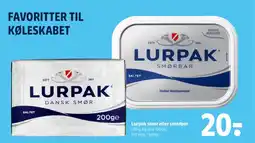 Coop 365 Lurpak smør eller smørbar tilbud