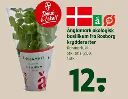 Coop 365 Änglamark økologisk basilikum fra Rosborg krydderurter tilbud