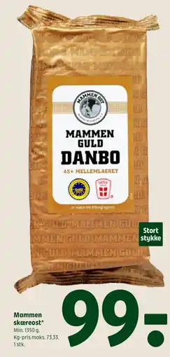 Coop 365 Mammen skæreost tilbud