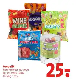 Coop 365 Coop slik tilbud