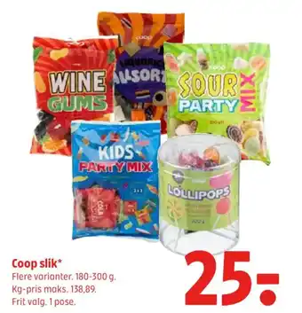 Coop 365 Coop slik tilbud