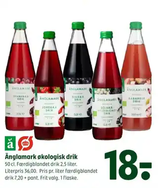 Coop 365 Änglamark økologisk drik tilbud