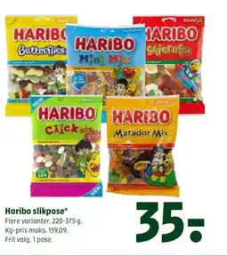Coop 365 Haribo slikpose tilbud