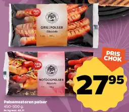 Netto Pølsemesteren pølser tilbud
