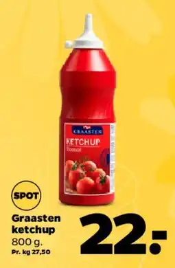 Netto Graasten ketchup tilbud