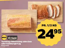 Netto Velsmag ribbensteg uden ben eller hamburgerryg tilbud