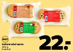 Netto Oxford mini tærte tilbud