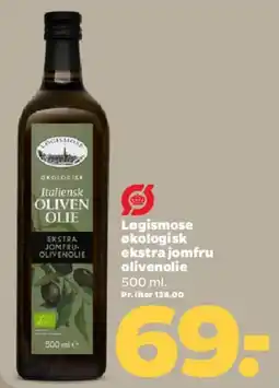 Netto Logismose økologisk ekstra jomfru olivenolie tilbud