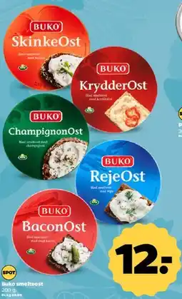 Netto BUKO smelteost (assortment) tilbud