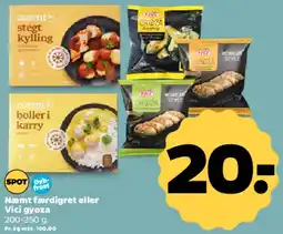 Netto Næmt færdigretter eller Vici gyoza tilbud