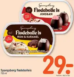 REMA 1000 Spangsberg flødebolle is tilbud