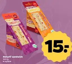 Netto Naturli' sandwich tilbud