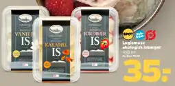 Netto Logismose økologisk isbæger tilbud