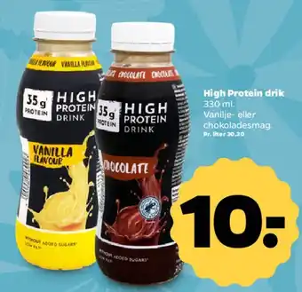 Netto High Protein drink tilbud