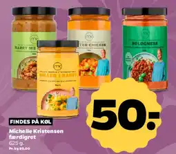 Netto Michelle Kristensen færdigretter (glas) tilbud