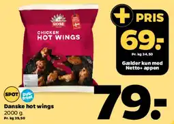 Netto Danske hot wings tilbud