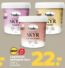Netto Logismose økologisk skyr tilbud