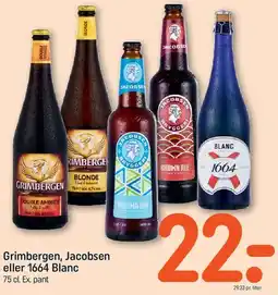 REMA 1000 Grimbergen, Jacobsen eller 1664 Blanc tilbud