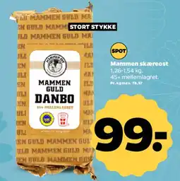 Netto Mammen Guld Danbo (skæreost) tilbud
