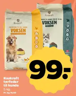 Netto Raakraft tørfoder til hunde tilbud