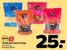 Netto Urtekram tørret frugt tilbud