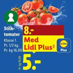 Lidl Stilk-tomater tilbud