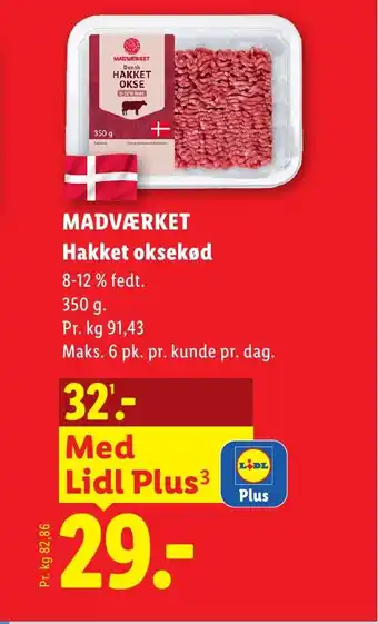 MADVÆRKET Hakket oksekød