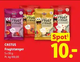 Lidl CASTUS Frugtstænger tilbud