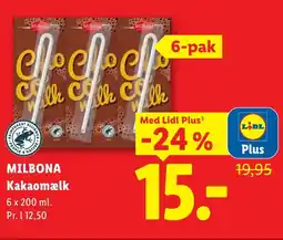 Lidl MILBONA Kakaomælk tilbud