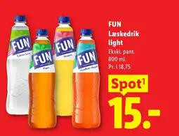 Lidl FUN Læskedrik light tilbud