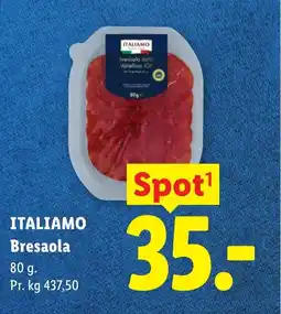 Lidl ITALIAMO Bresaola tilbud