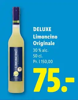 Lidl DELUXE Limoncino Originale tilbud