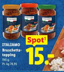 Lidl ITALIAMO Bruschetta- topping tilbud