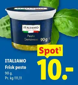 Lidl ITALIAMO Frisk pesto tilbud