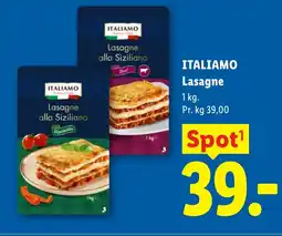 Lidl ITALIAMO Lasagne tilbud
