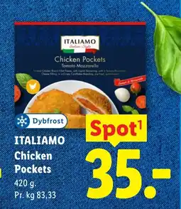 Lidl ITALIAMO Chicken Pockets tilbud