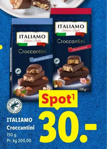 Lidl ITALIAMO Croccantini tilbud