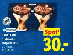Lidl ITALIAMO Italiensk- inspireret is tilbud
