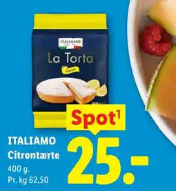 Lidl ITALIAMO Citrontærte tilbud