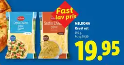 Lidl MILBONA Revet ost tilbud