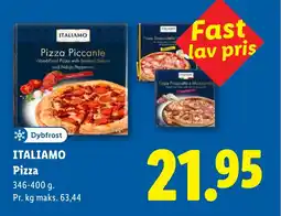 Lidl ITALIAMO Pizza tilbud