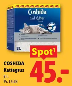 Lidl COSHIDA Kattegrus tilbud