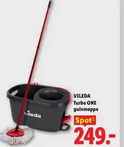 Lidl VILEDA Turbo ONE gulvmoppe tilbud