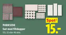 Lidl PARKSIDE Sæt med filtdupper tilbud