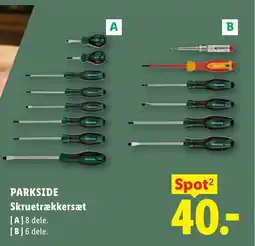Lidl PARKSIDE Skruetrækkersæt tilbud