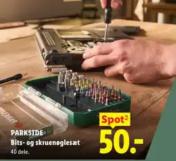 Lidl PARKSIDE Bits- og skruenøglesæt tilbud