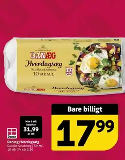 Løvbjerg Danæg Hverdagsæg tilbud