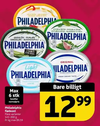 Løvbjerg Philadelphia flødeost tilbud