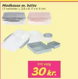 Hi five Madkasse m. bøtte tilbud