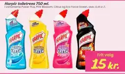 Hi five Harpic toiletrens 750 ml tilbud